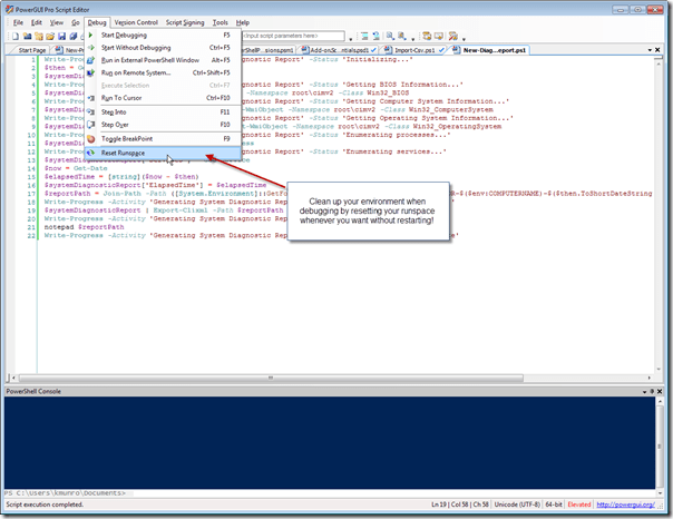 ScriptEditor.ResetRunspaceOnDemand